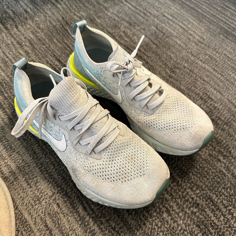 Nike Epic React FlyKnit Blue US 7